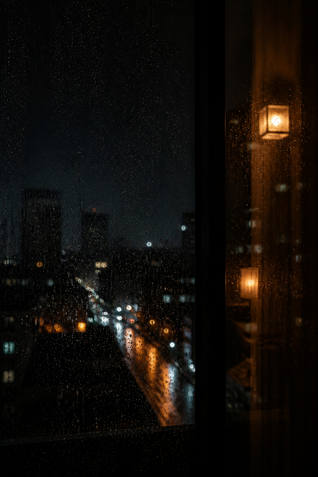 夜の人物撮影を想起させる合成イメージ