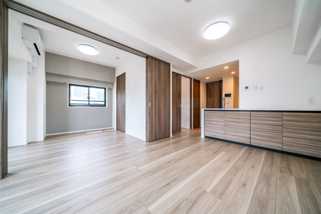 MFPRコート日本橋人形町 9階 2LDK 46.79㎡ 室内1｜つるたま撮影