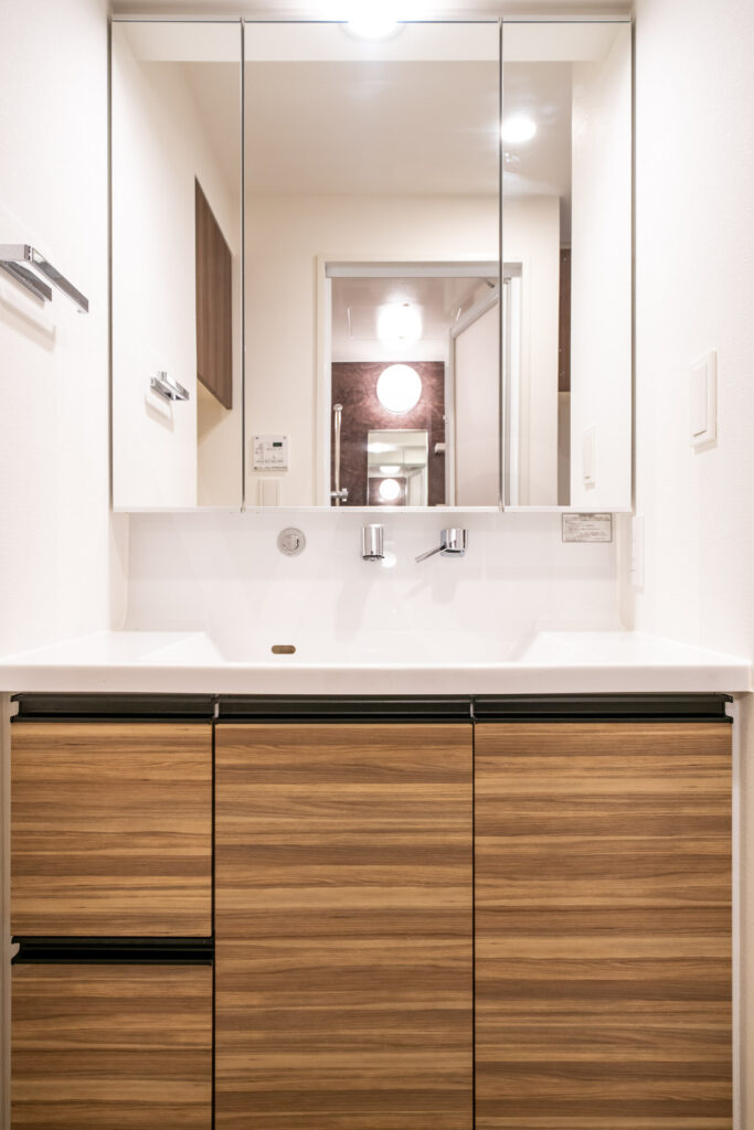 MFPRコート日本橋人形町 9階 2LDK 46.79㎡ 水回り3｜つるたま撮影