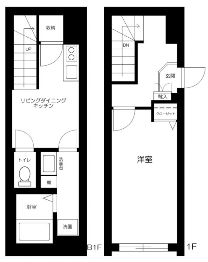 セグレート日本橋 間取り図 1LDK 36.84㎡